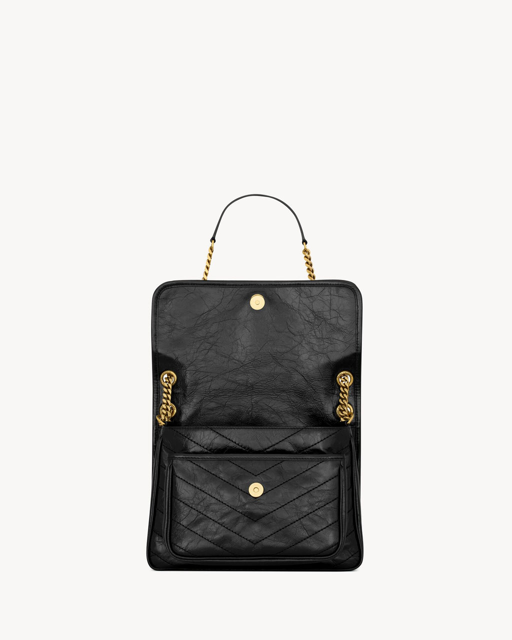 YSL NIKI MEDIUM IN VINTAGE LEATHER